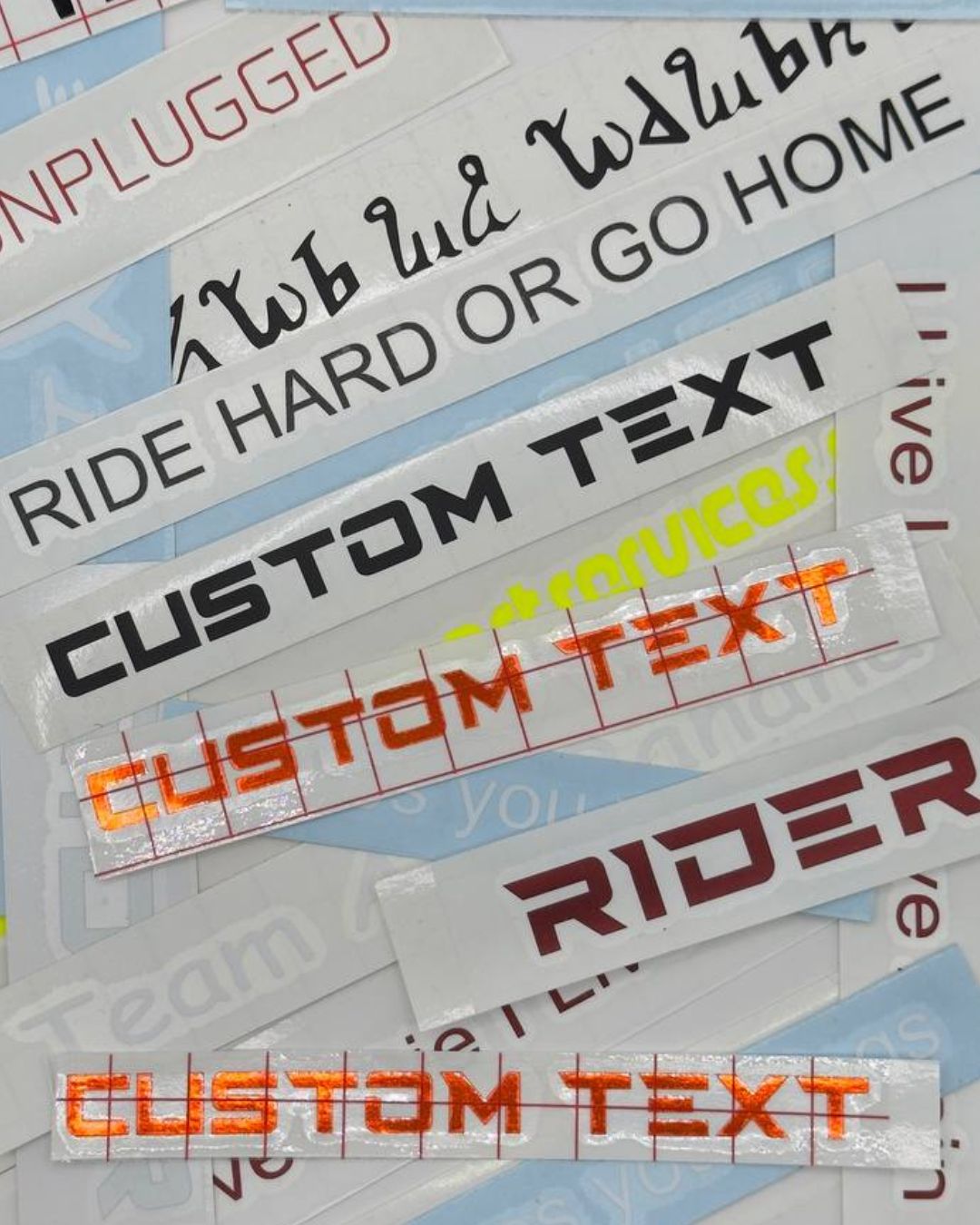 VINYL LETTERING STICKERS - Vin Sticky