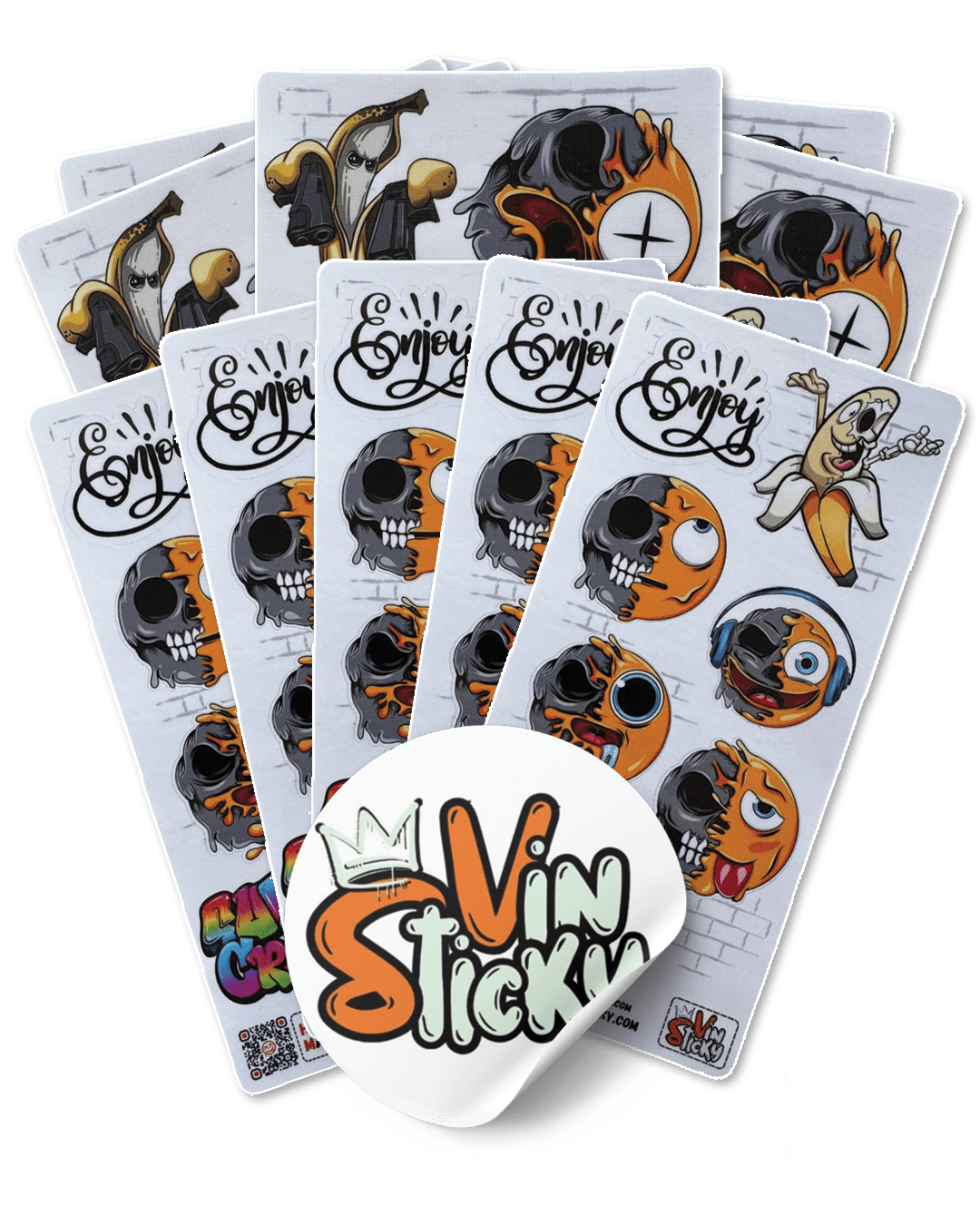 CUSTOM STICKER SHEETS - Vin Sticky