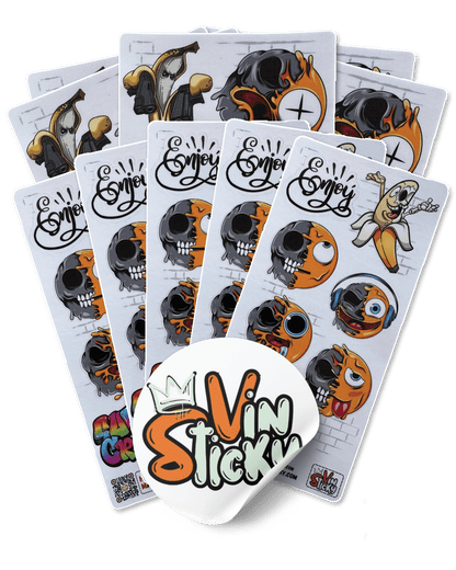 CUSTOM STICKER SHEETS - Vin Sticky