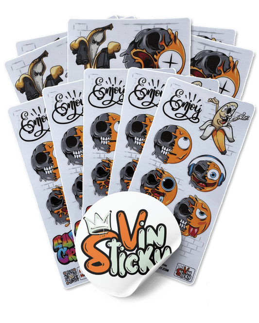 CUSTOM STICKER SHEETS - Vin Sticky